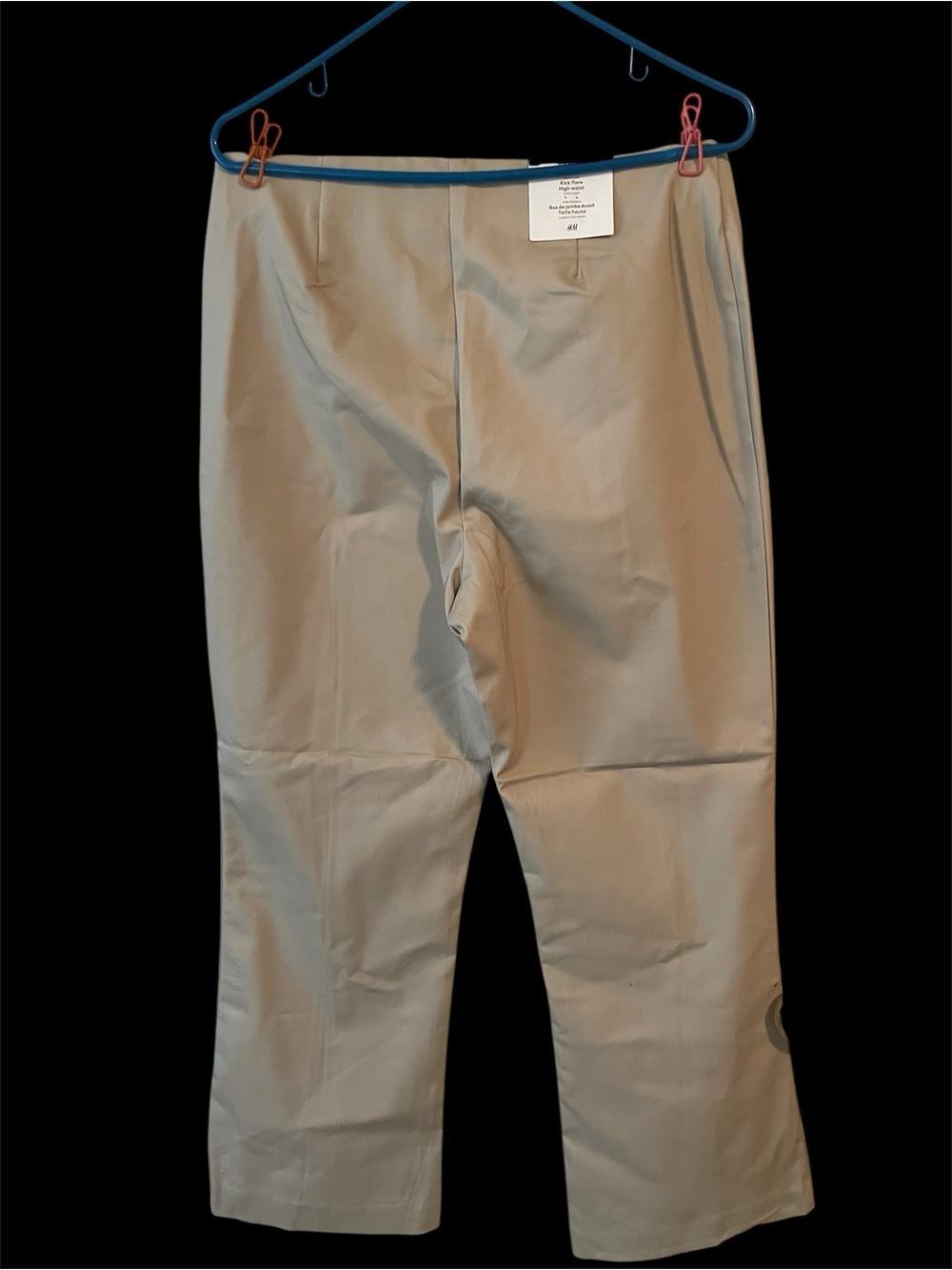 H&M Women's Tan kick-flare Dress Pants - Picture 3 of 6